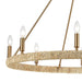 Elk Lighting Abaca 36" Wide-8 Light Chandelier