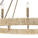 Elk Lighting Abaca Polished Nickel 12 Light Chandelier 32517/12