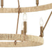 Elk Lighting Abaca Polished Nickel 14 Light Chandelier