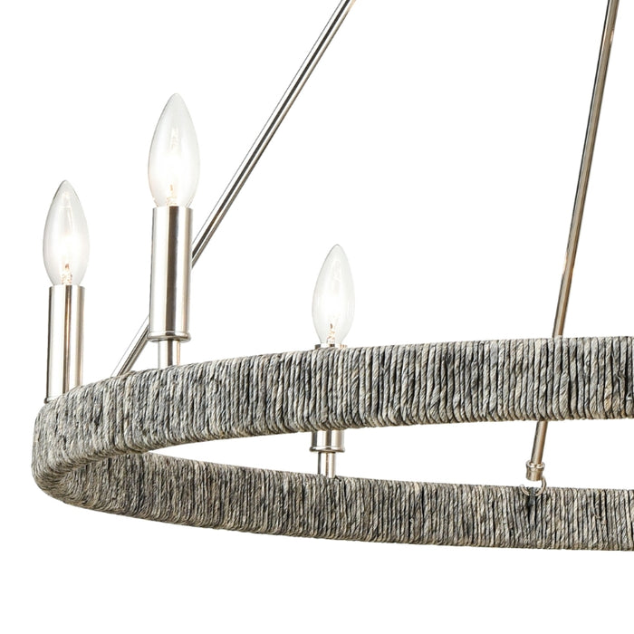 Elk Home Abaca 36'' Wide 8-Light Chandelier