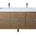 James Martin Linear 72" Double Bathroom Vanity