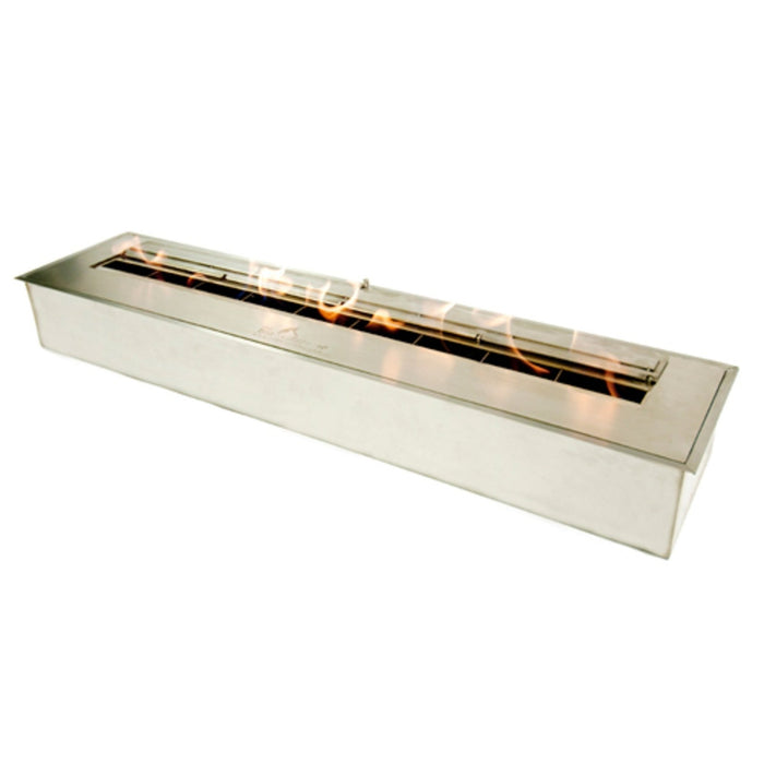 The Bio Flame 38" Silver Burner Stainless Steel