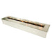 The Bio Flame 38" Silver Burner Stainless Steel