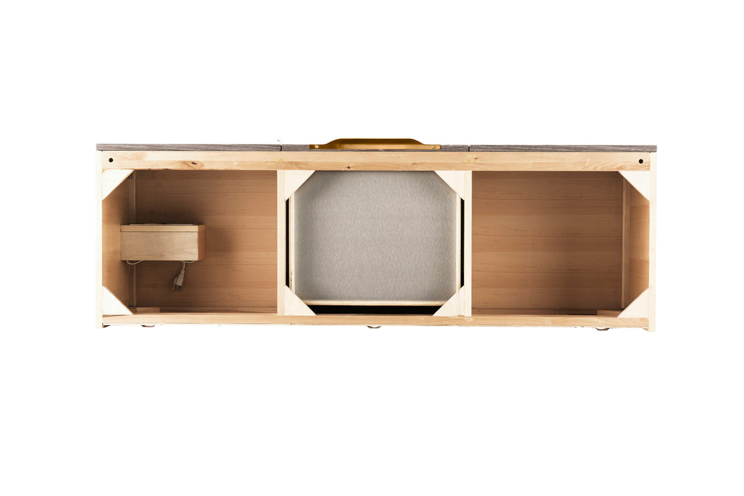 James Martin Columbia 59" Double Wall Mount Vanity