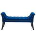 Worldwide Home Furnishings Velci-Bench-Blue Bench 401-373BLU