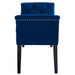 Worldwide Home Furnishings Velci-Bench-Blue Bench 401-373BLU
