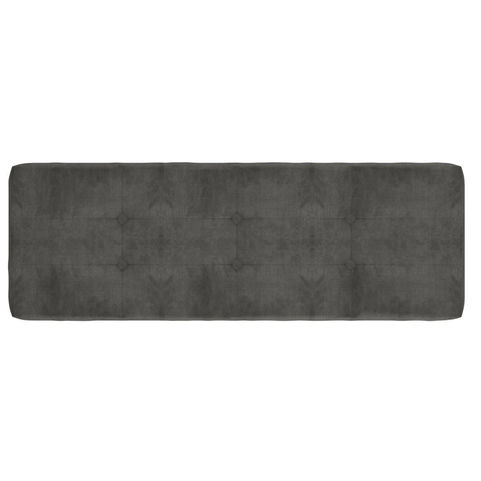 Worldwide Home Furnishings Ingrid-Bench-Vintage Charcoal Bench 401-570CH