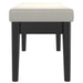 Worldwide Home Furnishings Pebble-Bench-Cream Bench 401-595CM