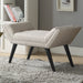 Worldwide Home Furnishings Lana-Bench-Beige Bench 401-950BG