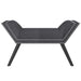 Worldwide Home Furnishings Lana-Bench-Grey Bench 401-950GY