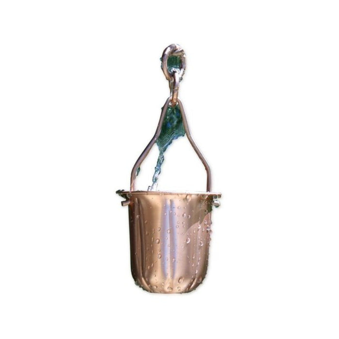 Patina Products Copper Pot Rain Chain-Half Length R278H