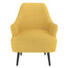 Worldwide Home Furnishings Nomi-Accent Chair-Mustard Accent Chair 403-543MUS
