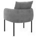 Worldwide Home Furnishings Petrie-Accent Chair-Grey Accent Chair 403-556GY/BK