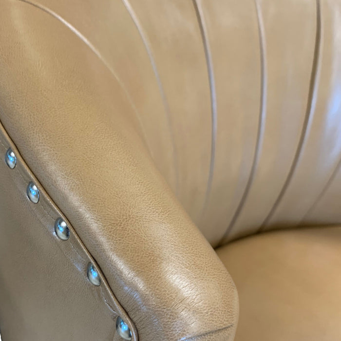 Worldwide Home Furnishings Kyrie-Accent Chair-Saddle Accent Chair 403-587SD