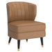 Worldwide Home Furnishings Kyrie-Accent Chair-Saddle Accent Chair 403-587SD
