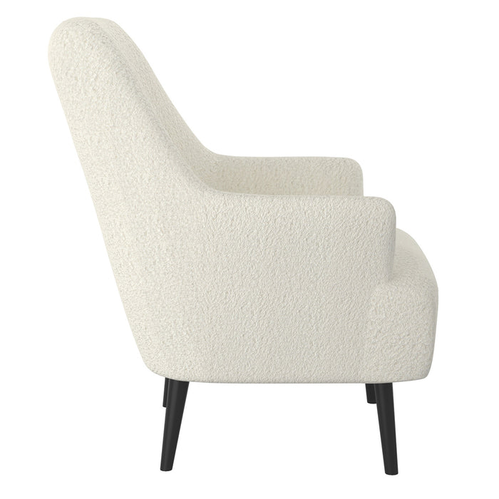 Worldwide Home Furnishings Zoey-Accent Chair-Cream Accent Chair 403-675CM