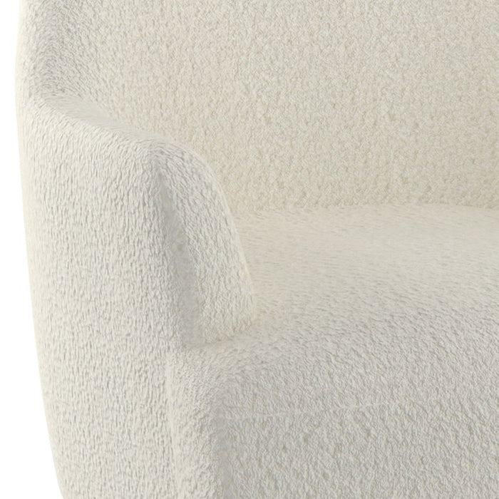 Worldwide Home Furnishings Zoey-Accent Chair-Cream Accent Chair 403-675CM