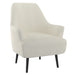 Worldwide Home Furnishings Zoey-Accent Chair-Cream Accent Chair 403-675CM