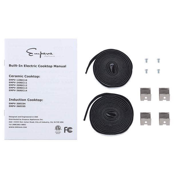 Empava 36 inch Black Electric Radiant Cooktop EMPV-36REC14