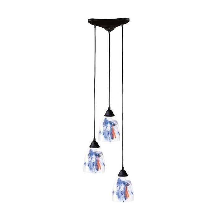 Elk Lighting Classico Dark Rust LED Mini Pendant