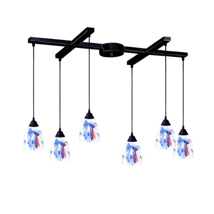 Elk Lighting Classico Dark Rust LED Mini Pendant