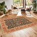 Pasargad Home Denver Hand-Knotted Navy Lamb's Wool Area Rug- 9' 1" X 12' 2" PS-36N 9X12