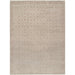 Pasargad Home Azerbaijan Collection Hand-Knotted Silk & Wool Area Rug- 9' 1" X 12' 4", Grey PARP-34 GREY 9X12