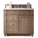 Bristol 36" Single Vanity Cabinet, Whitewashed Walnut