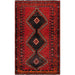 Pasargad Home Vintage Azerbaijan Red Lamb's Wool Area Rug- 4' 2" X 7' 2" 447