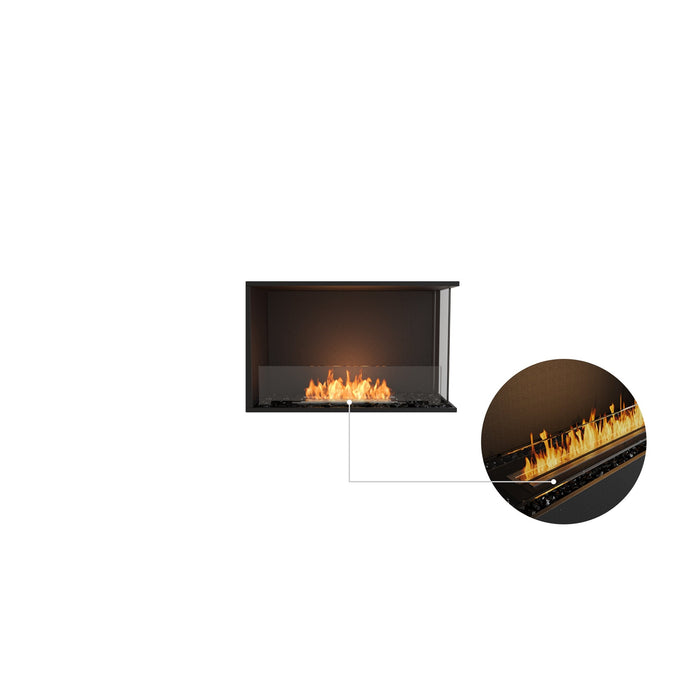 EcoSmart 32RC Right-Corner Flex Fireplace