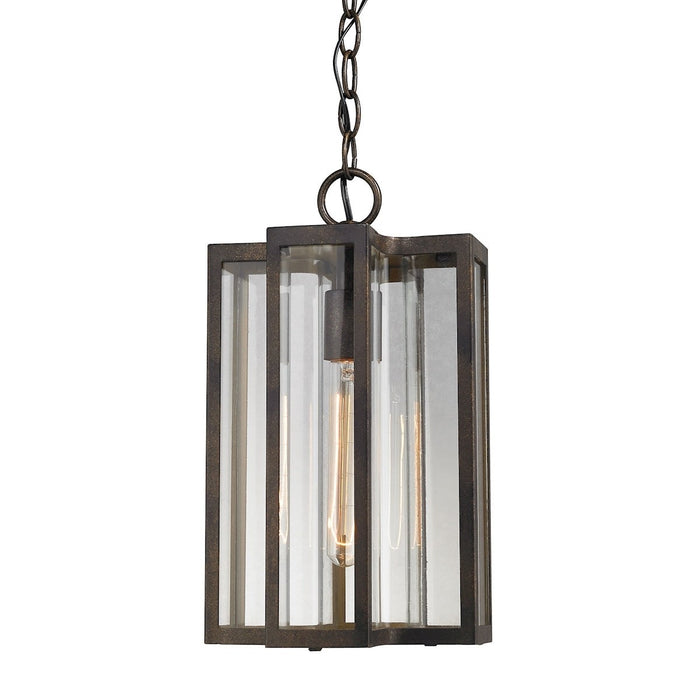 Elk Lighting Bianca Aged Zinc Outdoor Hanging