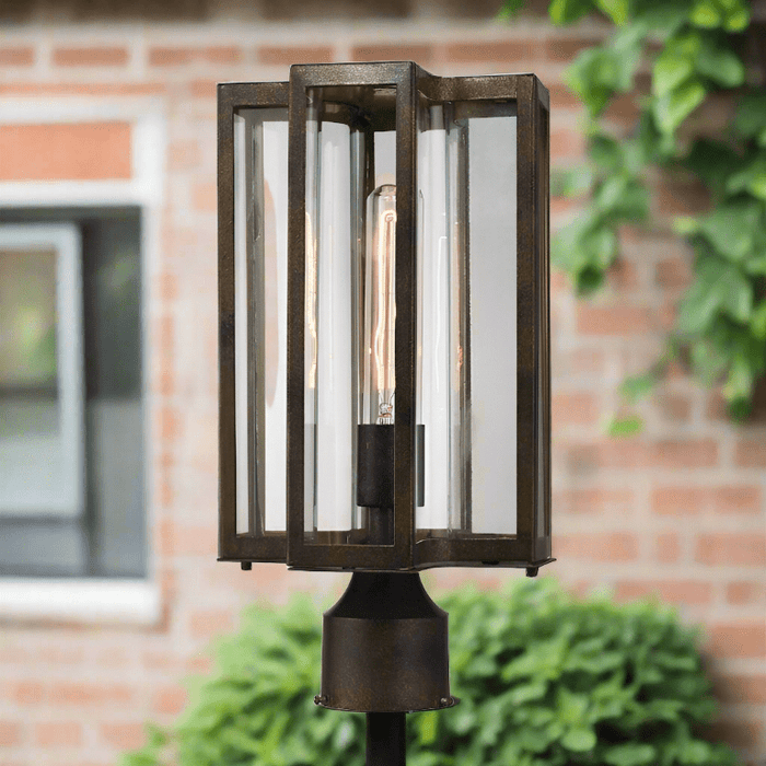 Elk Lighting Bianca Aged Zinc Outdoor Outdoor Sconce