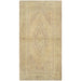 Pasargad Home Vintage Oushak Collection Beige Lamb's Wool Area Rug- 3' 4" X 6' 3" 45389
