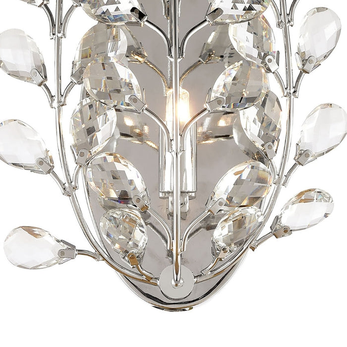 Elk Lighting Crystique Polished Chrome Wall Sconce