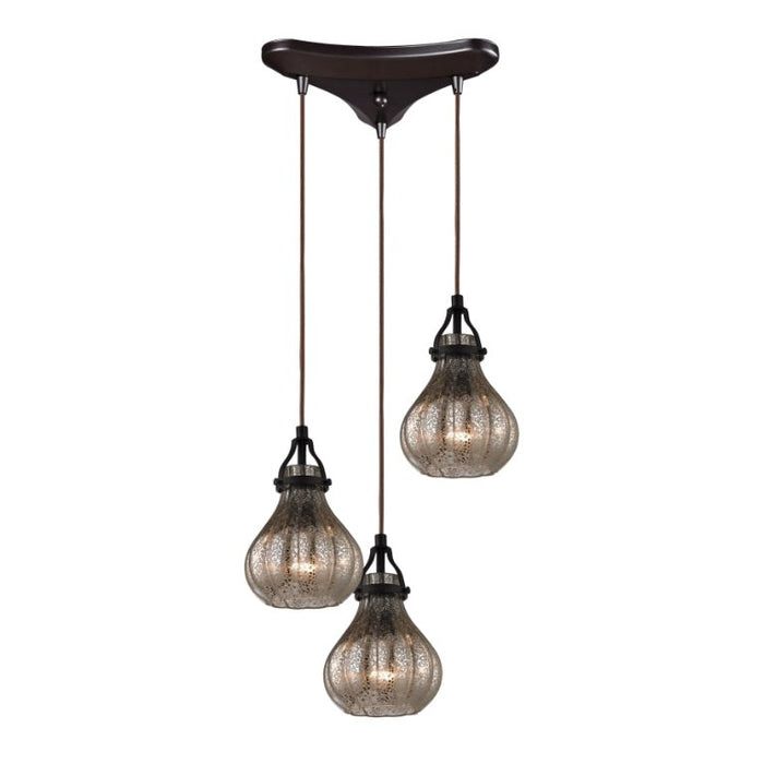 Elk Lighting Danica Oil Rubbed Bronze Mini Pendant