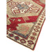 Pasargad Home Vintage Kazak Collection Rust Lamb's Wool Area Rug- 4' 1" X 5' 9" 46181