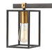 Elk Lighting Cloe Matte Black, Brushed Brass Vanity Light