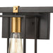 Elk Lighting Cloe Matte Black, Brushed Brass Vanity Light