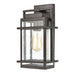 Elk Lighting Breckenridge Weathered Zinc Outdoor Outdoor Sconce