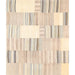 Pasargad Home Vintage Patchwork Collection Multi Lamb's Wool Area Rug- 6' 6" X 7'11" 46903