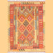 Pasargad Home Kilim Collection Hand-Woven Lamb's Wool Area Rug- 4' 9" X 6' 6" 46943