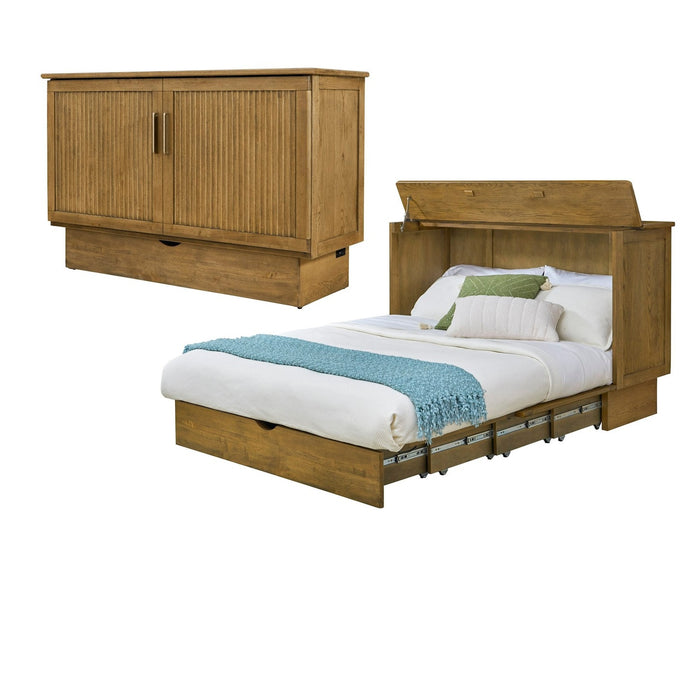 Arason Creden-ZzZ Key West Queen Size Chest Murphy Cabinet Bed