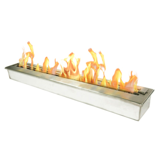 The Bio Flame 48" Silver Burner Stainless Steel