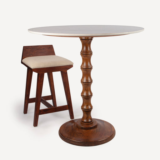 Union Home Goa Counter Marble Top Table DIN00527