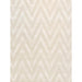 Pasargad Home Edgy Collection Hand-Tufted Bamboo Silk & Wool Area Rug, 9' 9" X 13' 9", Ivory pvny-20 10x14
