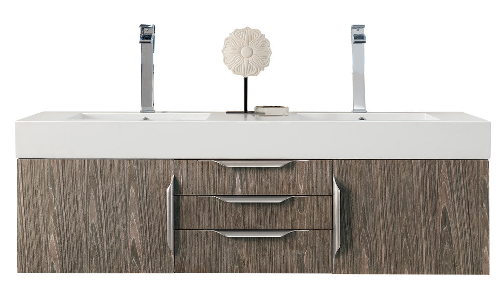 James Martin Columbia 59" Double Wall Mount Vanity