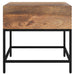 Worldwide Home Furnishings Ojas-Accent Table-Natural Burnt Accent Table 501-513NT