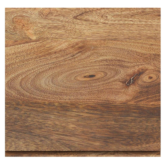 Worldwide Home Furnishings Ojas-Accent Table-Natural Burnt Accent Table 501-513NT