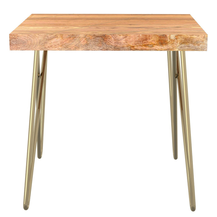 Worldwide Home Furnishings Madox-Accent Table-Natural Accent Table 501-527NT