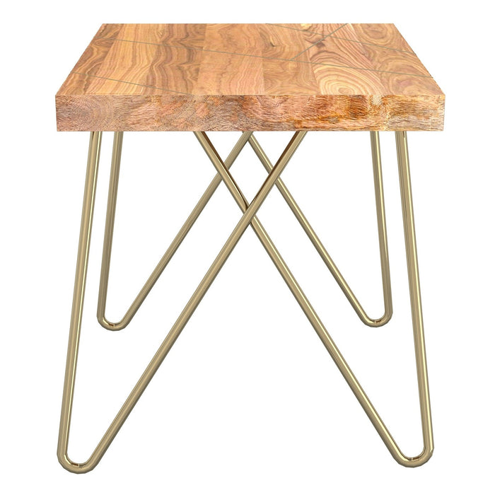 Worldwide Home Furnishings Madox-Accent Table-Natural Accent Table 501-527NT